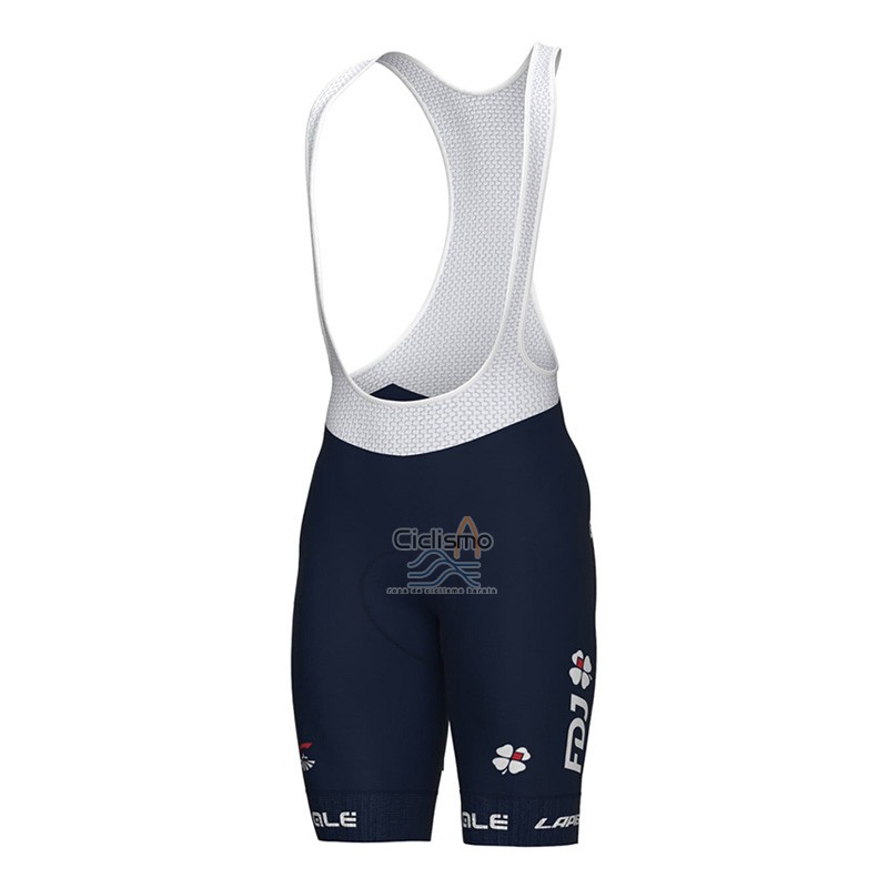 Groupama FDJ Ropa Ciclismo Culotte Corto 2023 Mangas Cortas Violeta